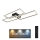 Globo - LED Dimmable surface-mounted chandelier LED/58W/230V 3000-6000K + remote control