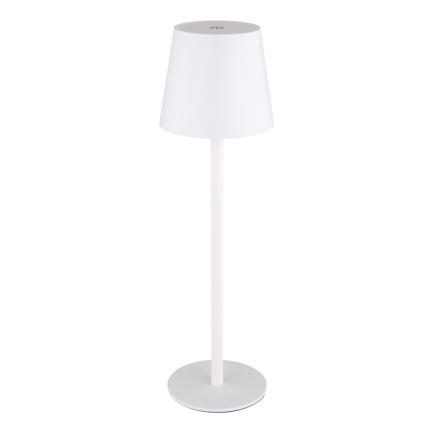 Globo - LED Dimmable touch outdoor lamp LED/3W/3,7V IP44 1800 mAh USB white