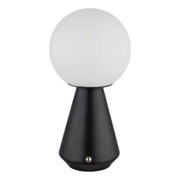 Globo - LED Dimmable touch outdoor table lamp LED/1,5W/5V 3000/4500/6500K 1800 mAh IP41 black