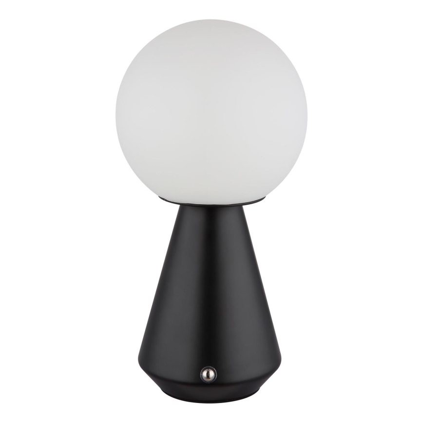 Globo - LED Dimmable touch outdoor table lamp LED/1,5W/5V 3000/4500/6500K 1800 mAh IP41 black