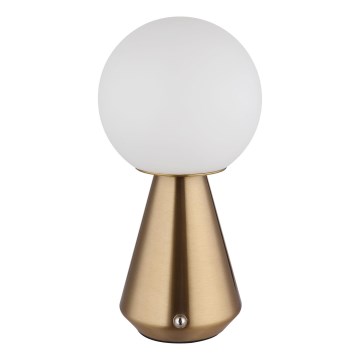 Globo - LED Dimmable touch outdoor table lamp LED/1,5W/5V 3000/4500/6500K 1800 mAh IP41 copper