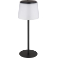 Globo - LED Dimmable touch outdoor table lamp LED/1,8W/5V IP44 1800 mAh black/white
