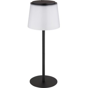 Globo - LED Dimmable touch outdoor table lamp LED/1,8W/5V IP44 1800 mAh black/white