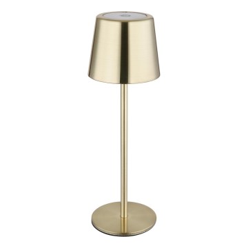 Globo - LED Dimmable Touch Rechargeable Desk Lamp LED/2W/3,7V 3000/4000/6000K 2200 mAh Gold