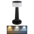 Globo - LED Dimmable touch table lamp LED/1W/3,7V 2700K/4000K/6500K 800 mAh USB black