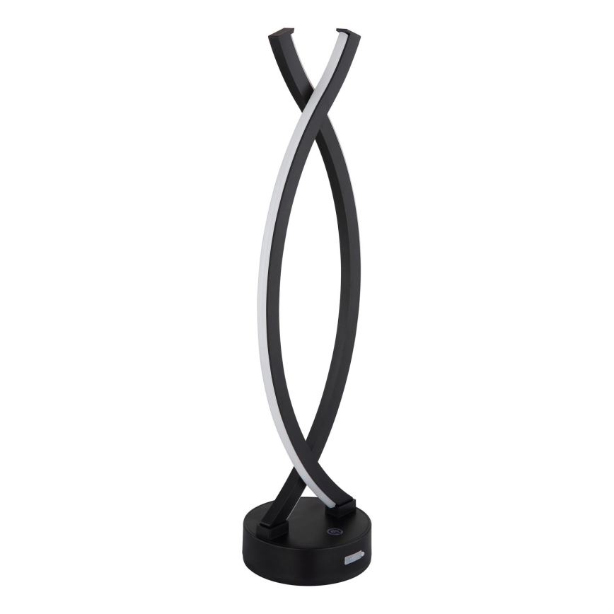 Globo - LED Dimmable touch table lamp LED/1W/3,7V 3000K 1800 mAh USB black