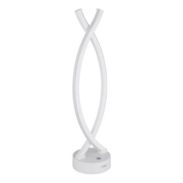 Globo - LED Dimmable touch table lamp LED/1W/3,7V 3000K 1800 mAh USB white