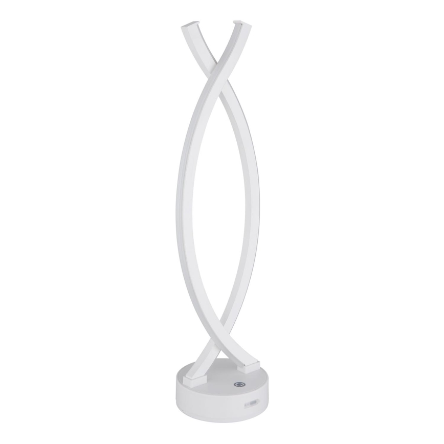 Globo - LED Dimmable touch table lamp LED/1W/3,7V 3000K 1800 mAh USB white