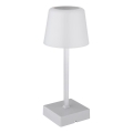 Globo - LED Dimmable touch table lamp LED/2W/5V 3000/4500/6500K 800 mAh silver
