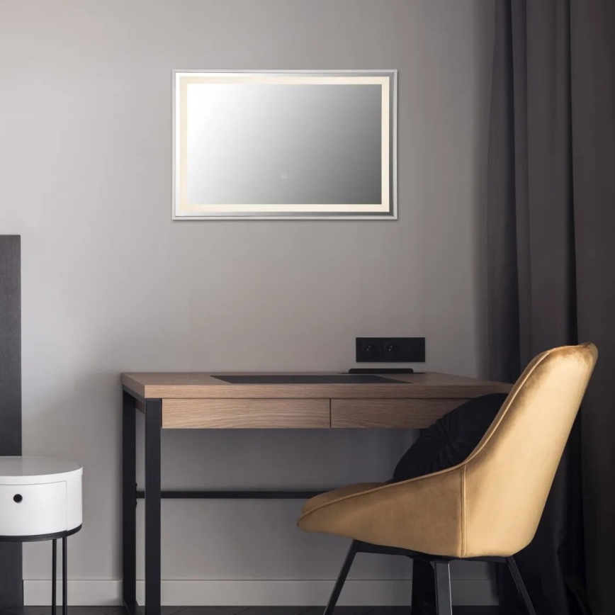 Globo - LED Dimmable wall mirror with a backlight LED/10W/230V 2700/4000/6500K 60x40 cm