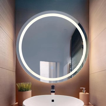 Globo - LED Dimmable wall mirror with a backlight LED/10W/230V 4000K d. 55 cm