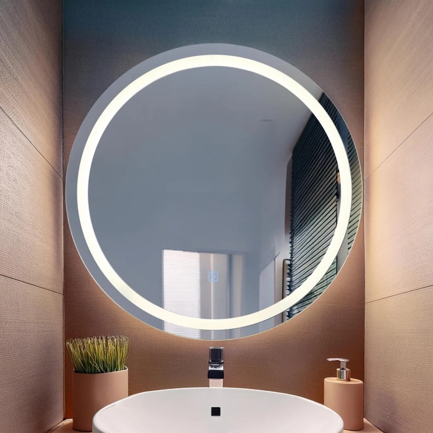 Globo - LED Dimmable wall mirror with a backlight LED/10W/230V 4000K d. 55 cm