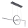 Globo - LED Dimming chandelier on a string LED/50W/230V + Remote control