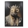 Globo - LED Illuminated Decorative Rechargeable Picture LED/5W/5V 72x52 cm 1000 mAh Rhinoceros