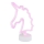 Globo - LED Neon table decoration LED/2W/3xAA unicorn