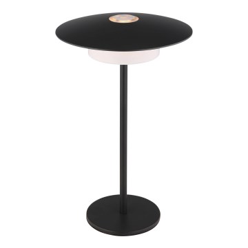 Globo - LED Outdoor rechargeable touch table lamp LED/3W/3,7V 1800/2700/3000K IP44 1800 mAh black
