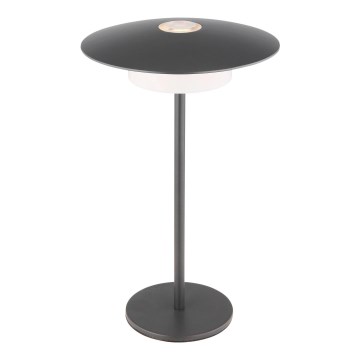 Globo - LED Outdoor rechargeable touch table lamp LED/3W/3,7V 1800/2700/3000K IP44 1800 mAh grey