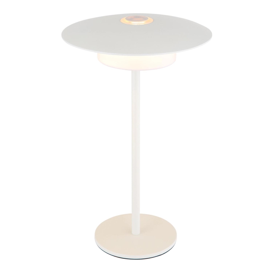 Globo - LED Outdoor rechargeable touch table lamp LED/3W/3,7V 1800/2700/3000K IP44 1800 mAh white