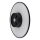 Globo - LED Outdoor wall light LED/15W/230V 3000/4000/6000K d. 25,2 cm IP44 black