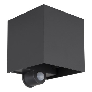 Globo - LED Outdoor Wall Light with Sensor 2xLED/3W/230V IP54