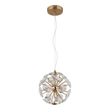 Globo - LED Pendant on Cable LED/12W/230V 3000K Gold