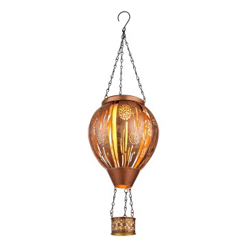 Globo - LED Pendant solar decoration 12xLED/0,02W/3V IP44 300 mAh flying balloon
