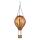 Globo - LED Pendant solar decoration 12xLED/0,02W/3V IP44 300 mAh flying balloon