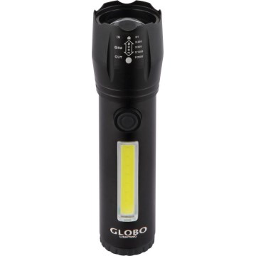 Globo - LED Rechargeable flashlight LED/3W/5V + COB/3W 5500K 1200 mAh