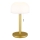 Globo - LED Rechargeable table lamp LED/1,5W/3,7V 3000/4200/6000K 1800mAh brass