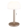 Globo - LED Rechargeable table lamp LED/1,5W/3,7V 3000/4200/6000K 1800mAh brown