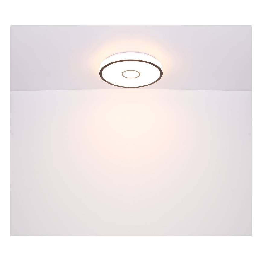 Globo - LED RGB Bathroom dimmable light LED/30W/230V IP44 Wi-Fi Tuya + remote control