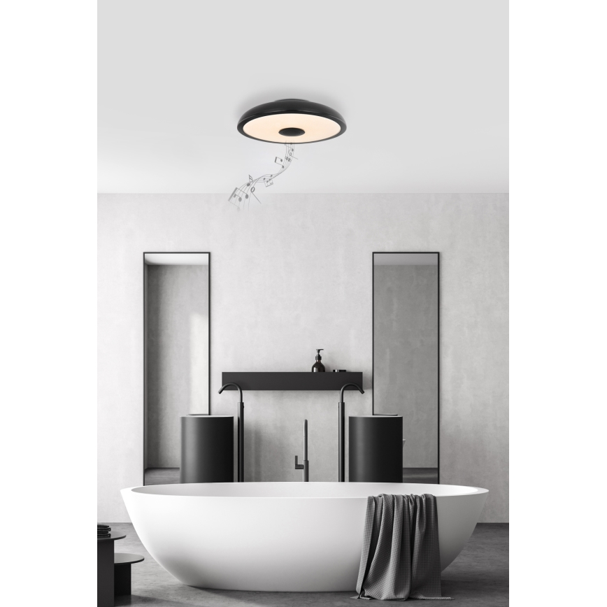 Globo - LED RGBW Dimmable bathroom light with a speaker LED/18W/230V 3000-6500K IP44 + remote control