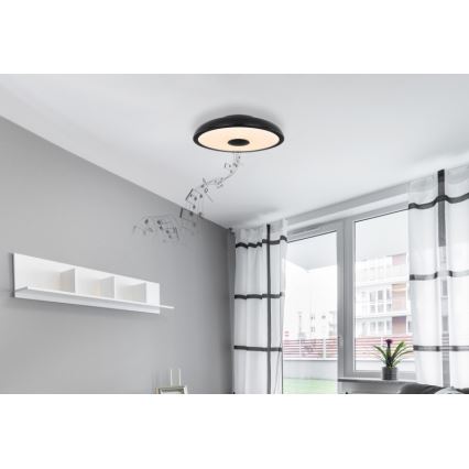 Globo - LED RGBW Dimmable bathroom light with a speaker LED/18W/230V 3000-6500K IP44 + remote control