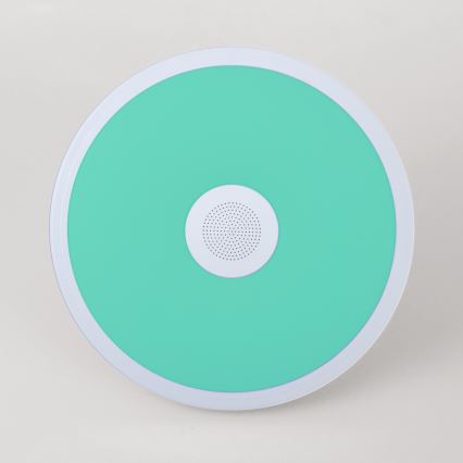 Globo - LED RGBW Dimmable bathroom light with a speaker LED/18W/230V 3000-6500K IP44 + remote control