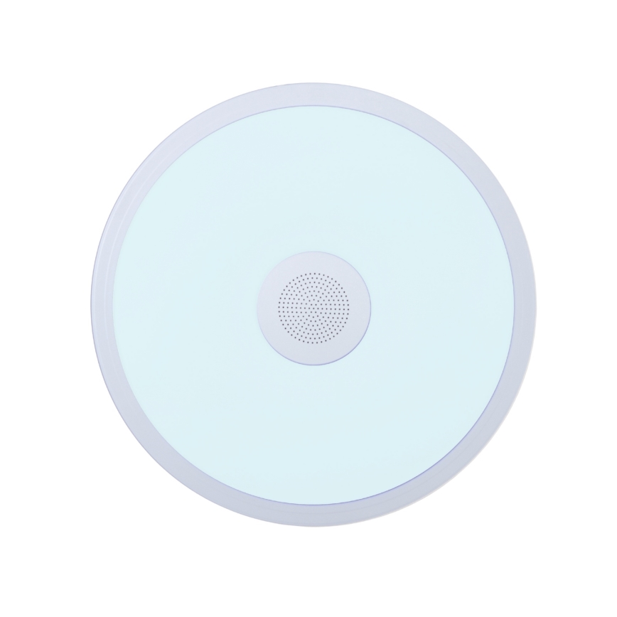 Globo - LED RGBW Dimmable bathroom light with a speaker LED/18W/230V 3000-6500K IP44 + remote control