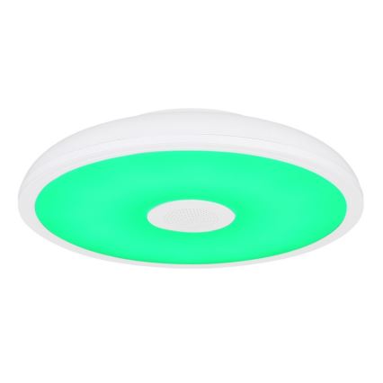 Globo - LED RGBW Dimmable bathroom light with a speaker LED/18W/230V 3000-6500K IP44 + remote control