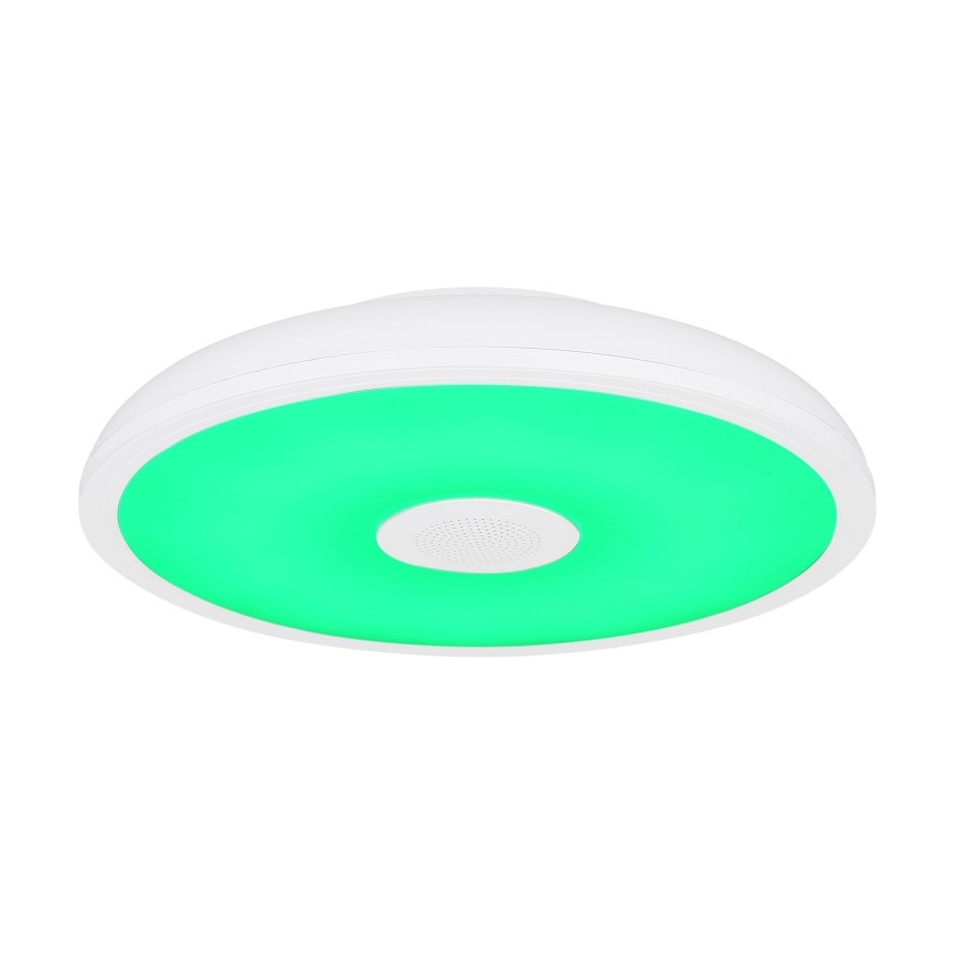 Globo - LED RGBW Dimmable bathroom light with a speaker LED/18W/230V 3000-6500K IP44 + remote control