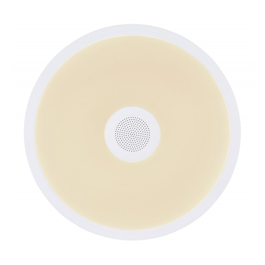 Globo - LED RGBW Dimmable bathroom light with a speaker LED/18W/230V 3000-6500K IP44 + remote control