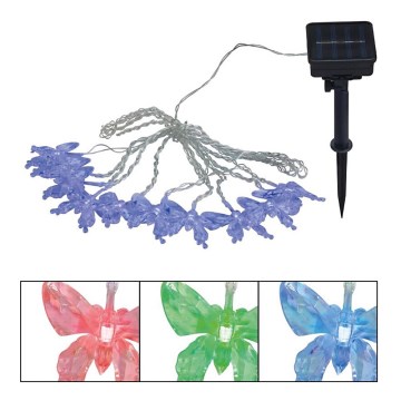 Globo - LED RGB Decorative chain 10xLED/0,06W/3,2V 470 cm IP44