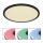 Globo - LED RGB Dimmable bathroom ceiling light LED/21W/230V 3000-6000K + remote control IP44 black