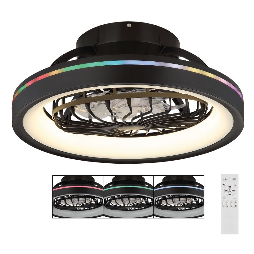 Globo - LED RGB Dimmable ceiling fan LED/40W/230V 2700-6500K + remote control