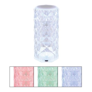 Globo - LED RGB Rechargeable touch table lamp LED/0,6W/3,7V 500mAh