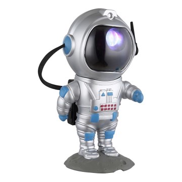 Globo - LED RGB Table lamp LED/4,5W/5V astronaut silver