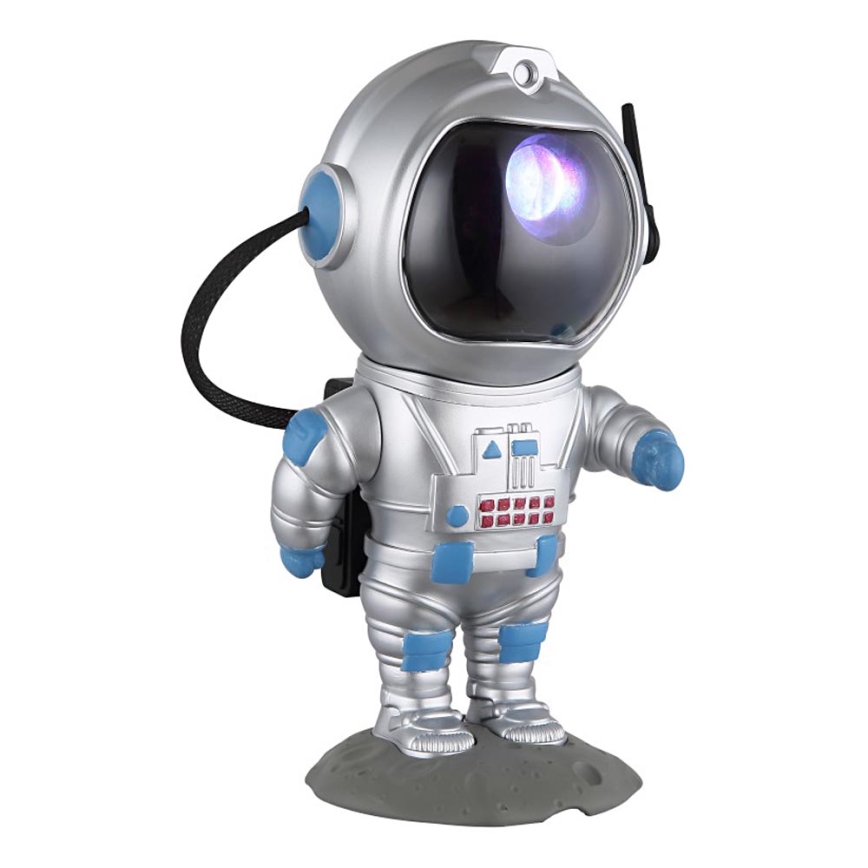 Globo - LED RGB Table lamp LED/4,5W/5V astronaut silver