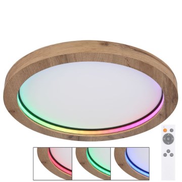 Globo - LED RGBW Dimmable ceiling light LED/24W/230V 2700-6000K + remote control