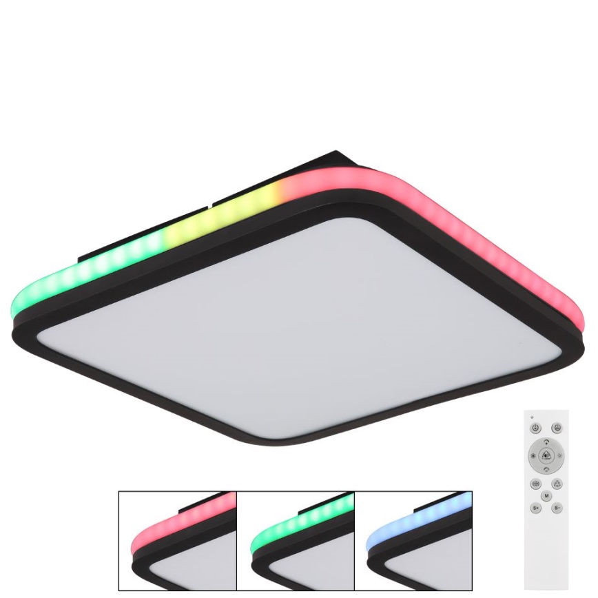 Globo - LED RGBW Dimmable ceiling light LED/40W/230V 2700-6500K + remote control