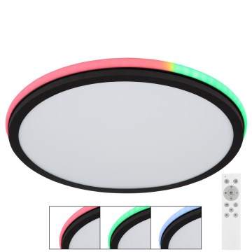 Globo - LED RGBW Dimmable ceiling light LED/40W/230V 2700-6500K + remote control
