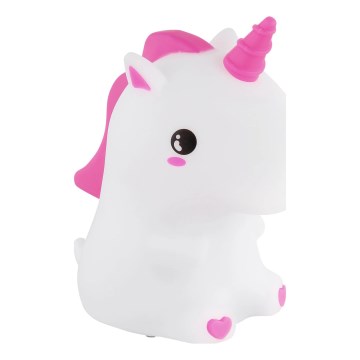 Globo - LED RGBW Dimmable Rechargeable Children's Night Light LED/1,5W/5V 1200 mAh Unicorn