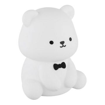 Globo - LED RGBW Dimmable Rechargeable Kids' Night Light LED/1W/5V 1200 mAh Bear