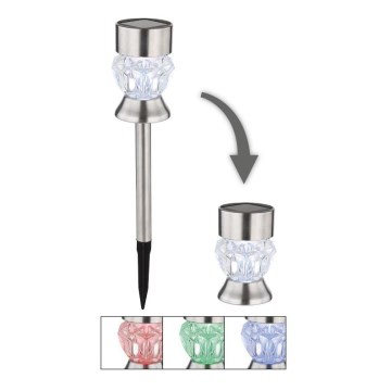 Globo - LED RGBW Solar light 2in1 LED/0,06W/3V IP44